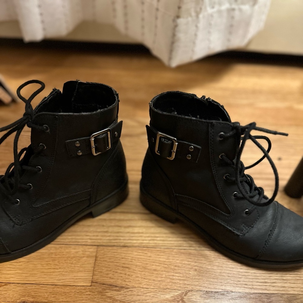 Lightly worn boots
